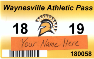 orange athletic pass